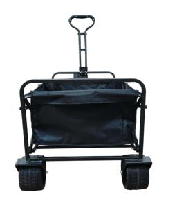 Uni-silenzioso doppio freno portatile pieghevole pic-nic Wagon rimorchio giardino e spiaggia all'aperto carrello da campeggio FW100 struttura chiusa - Product Image 3