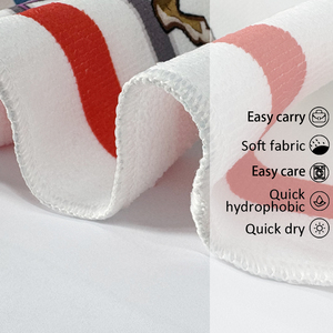 Serviette <span class=keywords><strong>de</strong></span> plage d'été extra large nouveau design <span class=keywords><strong>en</strong></span> polyester imprimé <span class=keywords><strong>soleil</strong></span> personnalisé <span class=keywords><strong>en</strong></span> vente avec pompons serviette <span class=keywords><strong>de</strong></span> <span class=keywords><strong>bain</strong></span> ronde absorbant l'eau - Product Image 3