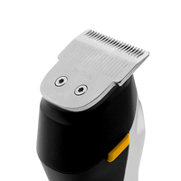 Cuyon Kit de toilettage professionnel 5-en-1 IPX6 étanche alimenté par batterie USB-C rasoir électrique domestique nez corps poils du visage