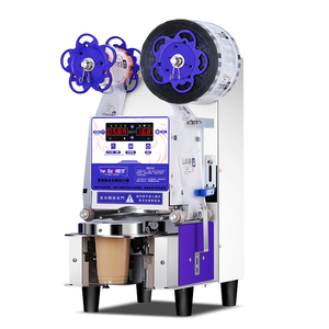 Machine <span class=keywords><strong>de</strong></span> scellage automatique <span class=keywords><strong>de</strong></span> gobelets en plastique HENGZHI, scelleuse <span class=keywords><strong>de</strong></span> gobelets pour thé à <span class=keywords><strong>bulles</strong></span>, thé au lait Boba, avec système <span class=keywords><strong>de</strong></span> roulement <span class=keywords><strong>de</strong></span> film - Product Image 6