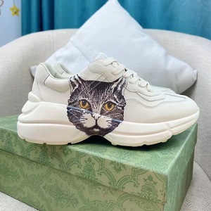 High Quality Head 3D Technology High <b>Top</b> Platform Sneakers Autumn/Winter/Spring Loafers Couples <b>Walking</b> Casual Shoes Patent - Product Image 6