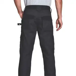 Customize M-6XL Size Black&Tan&Grey Work Trousers Multi-Pocket Rip-stop&Anti-stati &Flame-retadant Cheap Work Pant For Mens