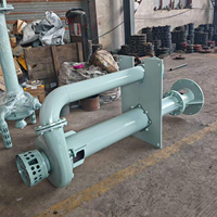 Pompa Limbah Sanitasi Vertikal Tekanan Tinggi SS304 OEM Tahan Korosi untuk Industri Petrokimia Transfer Cairan Limbah CIP
