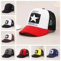 Gorra Trucker de 5 Paneles con Pentagrama a la Moda, Unisex, Estampada, de Malla, Transpirable, Estilo Hip-Hop, para Verano y Actividades al Aire Libre