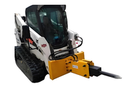 Marteau hydraulique démolisseur Runheng pour chargeuse compacte avec moteur, pour engins de construction