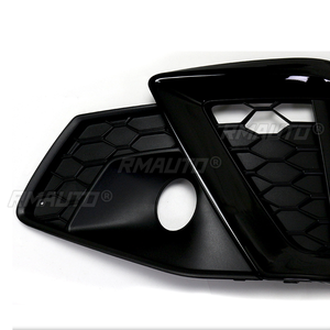 ตะแกรงครอบไฟตัดหมอกหน้ากันชนหน้าแบบรังผึ้งสำหรับ Audi A4 B9 SLine 2020-2022 อุปกรณ์ตกแต่งรถยนต์ - Product Image 5