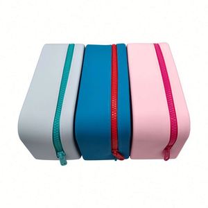 Women's Fashion Large Silicone Candy Pattern Crossbody Bag Waterproof Makeup <b>Case</b> Zipper Cosmetic Coin Purse for Brush Storage - Product Image 3
