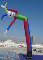 Boneka Tiup Inflatable Custom Wave Blower Tube Man untuk Pameran Luar Ruangan, Acara Pembukaan, Pesta, dan Iklan