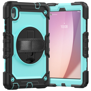 Custodia Protettiva Premium 4 in 1 per Tablet <span class=keywords><strong>Lenovo</strong></span> <span class=keywords><strong>M8</strong></span> 3a Gen 2019/2020, con Tracolla in Silicone e Pellicola Protettiva, Vendita all'Ingrosso - Product Image 1