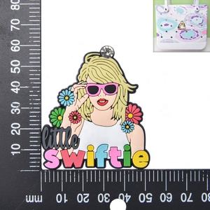 Venta caliente <span class=keywords><strong>Taylor</strong></span> Singer <span class=keywords><strong>SWIFT</strong></span> charms para BOG bag Tote bag gran tamaño charms Beach bag charms - Product Image 3