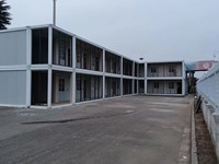 Conteneur modulaire préfabriqué économique de 40 pieds pour hôtels, cuisines, salles de bain et solutions scolaires – Idéal pour les maisons conteneurs préfabriquées