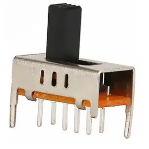 Venda de fábrica vários interruptores deslizantes personalizados amplamente utilizados, interruptor deslizante sub-miniatura