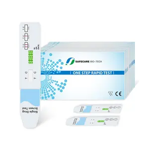 Teste rápido diagnóstico ETG para Drugtest com Safecare One Step Multi-Drug Urine Dip Card