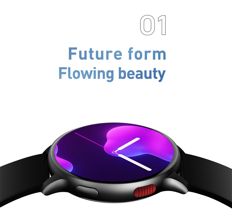 ZL40 1.43 inch round AMOLED screen CPU SicheSF551-QFN 220 MAH 100+ sports modes BT call phone smart watch Dafit smartwatch