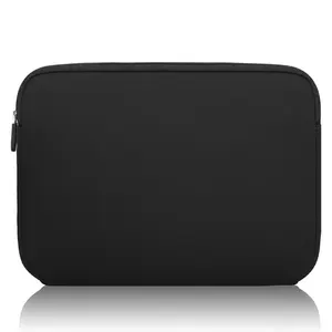 Cheap Price Black Simple Design Protective Shockproof Laptop Accessories Soft Custom Neoprene Laptop Sleeve