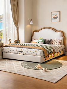 Letto Imbottito Moderno Little Bear per Ragazzi, Perfetto per Camere <span class=keywords><strong>da</strong></span> Letto Compatte - Product Image 2