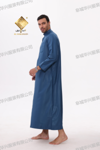 AL HARAMAIN-Abaya longue en polyester grande taille pour hommes, vente en gros de vêtements islamiques musulmans traditionnels, robes du Moyen-Orient arabe Toga - Product Image 2