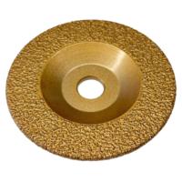 Disque de meulage plat diamanté brasé 100 mm pour pierre, béton, marbre - Meulage rapide et anti-écaillage, haute performance, longue durée de vie