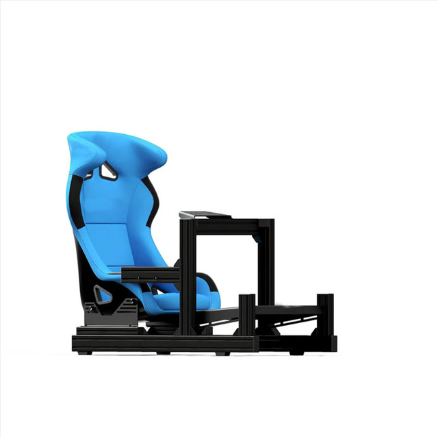 Next Level Racing F-GT Aluminium Simulator Cockpit 45 Degree Comfortable Professional Sim Racing Rig Cockpit
