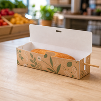 Boîtes à hot-dogs pliables robustes en gros, conception personnalisée, résistantes à la graisse, contenants jetables pour snacks, prix fournisseur