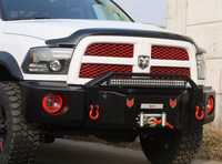 09-18 DodgeS Ram 2500 parachoques delantero modificado RAM God of War parachoques delantero con protección adicional