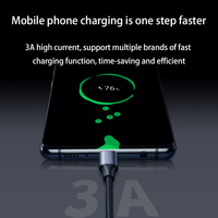 Câble de données mâle de type C à type-c à haute efficacité Conversion de chargeur Flash PD 60W fil de Charge Durable 3.1 Gen 1 pour téléphone portable