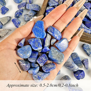 Pietre di guarigione spirituale naturale pietra grezza all'ingrosso lapislazzuli ghiaia meditazione quarzo ornamento da giardino - Product Image 6