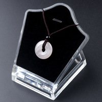 Collier pendentif donut en pierre d'agate de cristal, style INS, avec cordon tressé, bijoux unisexe de guérison, vente en gros