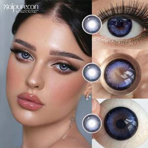 Haipurecon nuovo arrivo lenti a contatto morbide di colore naturale di ispirazione coreana bellissimi occhi grandi trucco all'ingrosso lenti a contatto - Product Image 2