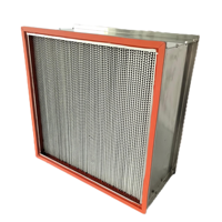 Panel Fiberglass JY Filter HEPA H13/H14 untuk Industri Pendingin Udara Ruang Bersih Rumah Sakit, Dimensi Dapat Disesuaikan