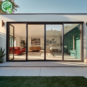 Foshan Manufacturer Double Glazed <b>Sliding</b> Door Desig Aluminum Patio <b>Sliding</b> Doors <b>Sliding</b> Glass Doors - Product Image 1