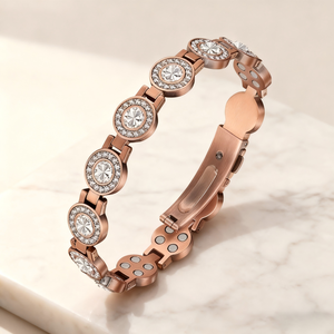 Pulsera de Cristal BioMagnético 99.99% Puro para Mujer, para Aliviar el Dolor de Artritis - Product Image 3