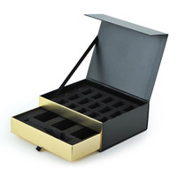 Boîte cadeau d'huiles essentielles blanches de luxe, emballage de haute qualité pour les cadeaux de soins de la peau et d'aromathérapie