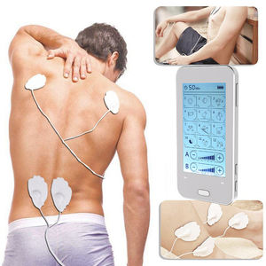 Stimulator otot TENS & EMS untuk terapi penghilang nyeri, Linu, nyeri leher & punggung, mesin Stim portabel untuk pemulihan otot - Product Image 6