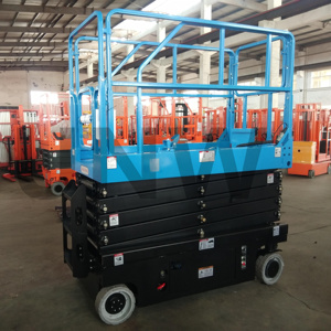 Plate-forme de travail aérienne d'ascenseur de <span class=keywords><strong>climatiseur</strong></span> de ciseaux automoteurs électriques hydrauliques pour la grue de Construction - Product Image 6