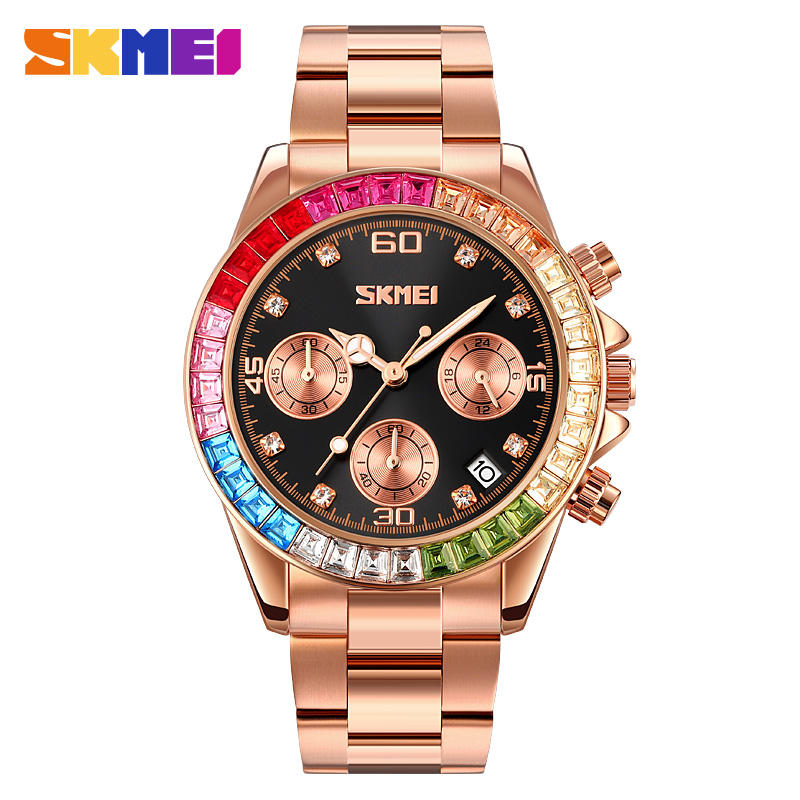 สีโรสโกลด์/สีดำ