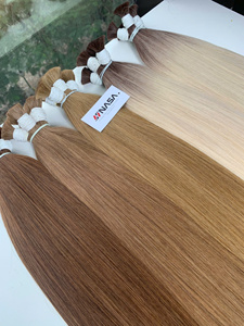 Stock disponible – Extensions de cheveux humains vierges vietnamiens de qualité supérieure, cuticules intactes, toutes couleurs, livraison rapide – Usine NASA HAIR VIETNAM - Product Image 5