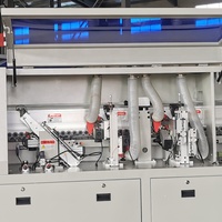 Machine à plaquer les chants Bandeuse à bois Edgebander avec bande en plastique ABS PVC entièrement automatique à grande vitesse