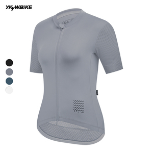 YKYWBIKEサマーアンチUVサイクリング自転車服クイックドライマウンテン女性バイク服サイクリングジャージーカスタマイズ - Product Image 4