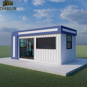 DYCE1, la mejor venta, montaje rápido, acero duradero, moderno, móvil, prefabricado, paquete plano, contenedor, hogar, <span class=keywords><strong>casa</strong></span> pequeña azul y blanca - Product Image 3