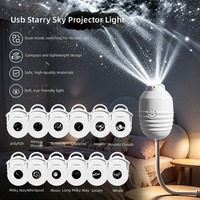 Projecteur de lumière nocturne USB Yinzam A064, thèmes Océan/Lune/Étoiles, pour cadeau de Noël, décoration de voiture pour enfant, lampe de Noël