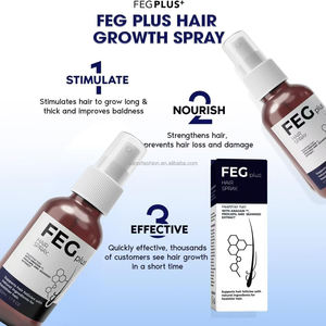 Spray <span class=keywords><strong>para</strong></span> <span class=keywords><strong>el</strong></span> <span class=keywords><strong>Crecimiento</strong></span> <span class=keywords><strong>del</strong></span> Cabello PLUS y Líquido Reparador con Aceite de Argán Natural, <span class=keywords><strong>Tratamiento</strong></span> 100% Natural a Base de Hierbas Contra la Caída <span class=keywords><strong>del</strong></span> Cabello, 60 ml * 3 Botellas - Product Image 3