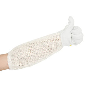 Gants d'apiculture Gants de sécurité enduits de doublure de coton de protection de PVC imperméable faits PVC - Product Image 3