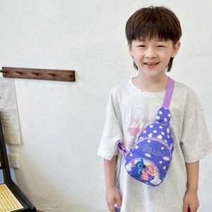 Cute Lilo & Stitched Kids Chest Bag Cartoon <b>Stitch</b> Angel Crossbody Sling Bag Girls Mini Casual Shoulder Bag <b>Gift</b> - Product Image 2