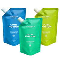 Pochette souple personnalisée de 250 ml avec bec verseur pour conditionneur capillaire, soins de la peau, lotion liquide – Emballage de recharge