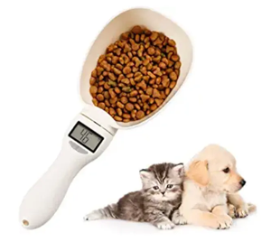 Cuchara medidora de alimentos, báscula de cocina para perros y mascotas, taza extraíble para gatos, cuchara de peso, comida horneada Digital con pantalla LCD - Product Image 5
