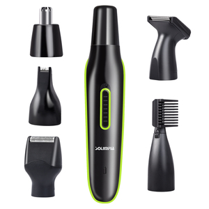 Solimpia - Juego de Recortador de Vello Nasal Eléctrico 5 en 1, Herramienta de Aseo Multifuncional Portátil - Product Image 1
