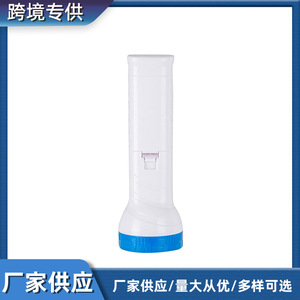 Portable Plastic Dry Battery <b>Led</b> <b>Flashlight</b> White Light Outdoor Use - Product Image 2