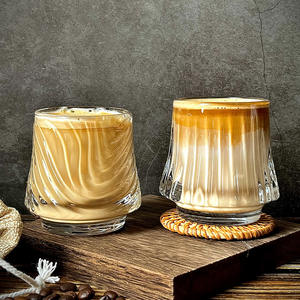 Mountain Sea Coffee Glass Cup Verres à whisky Tasse à thé éblouissante Bar Party - Product Image 1