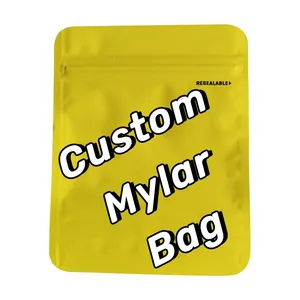Venda quente Sealable Custom 8-9oz Gummy Candy Mylar Pouch Bags